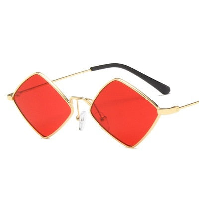 2023 Punk Sunglasses Women Brand Designer Small Square Steampunk Sun Glasses Men Metal Frame Driving Eyewear gafas de sol mujer