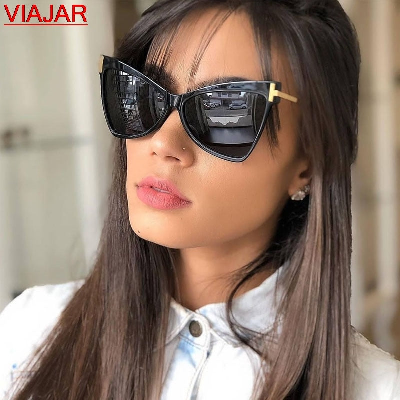 Trending Cat Eye Sunglasses Women Men 2022 Vintage TF Fashion Triangle Brand Designer Sun Glasses Shades UV400 lentes de sol