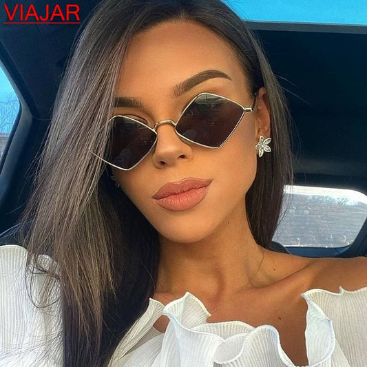 2023 Punk Sunglasses Women Brand Designer Small Square Steampunk Sun Glasses Men Metal Frame Driving Eyewear gafas de sol mujer